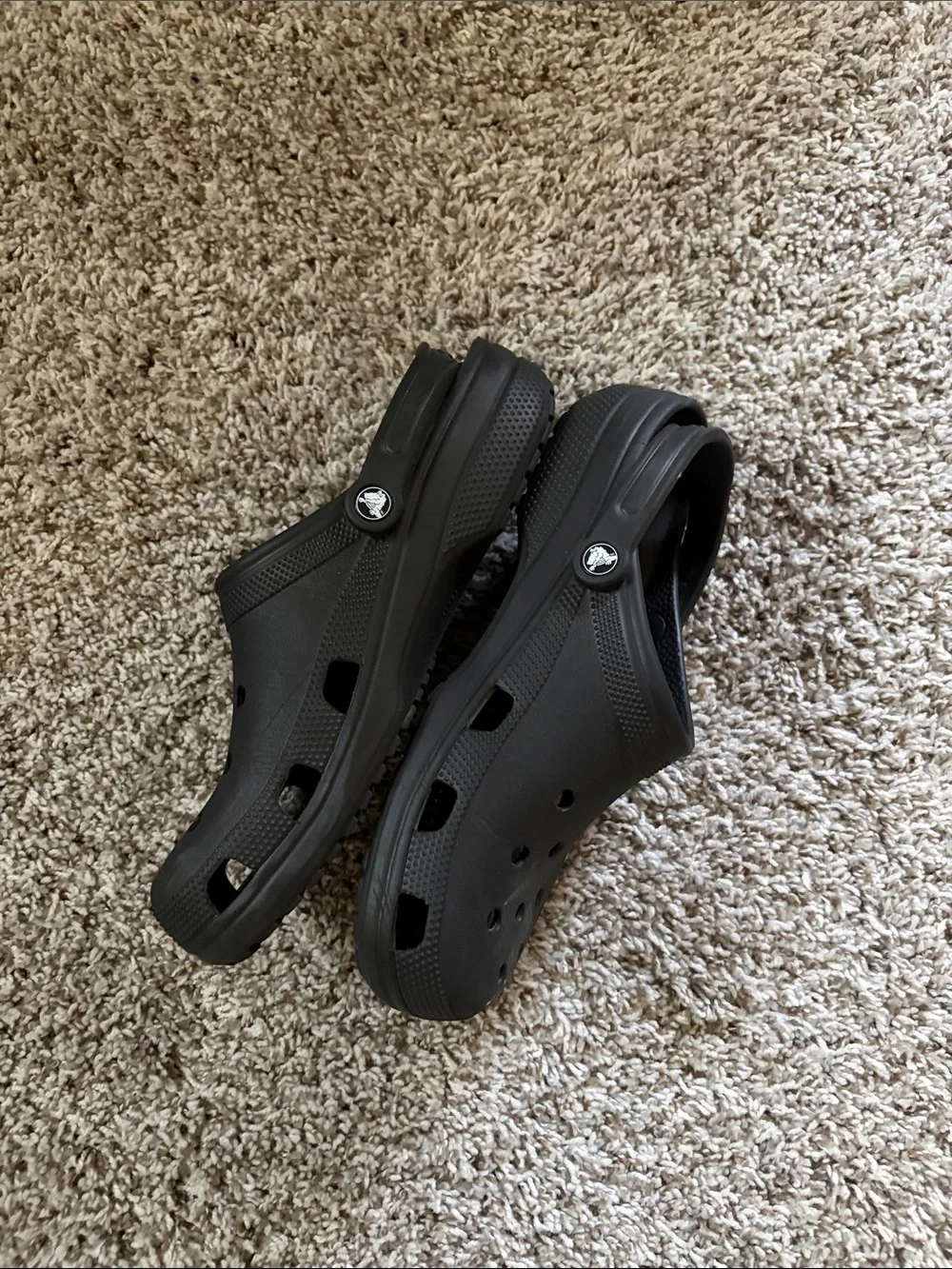 Classic Black crocs size 12 Clog Slip-Ons